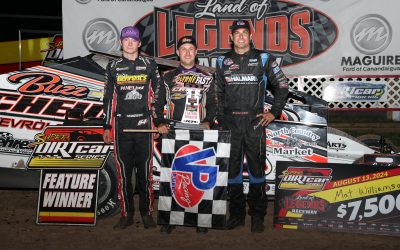 Williamson Sizzles In 2nd Super DIRTcar Series Stop At Land Of Legends